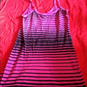 Op small pink black tank